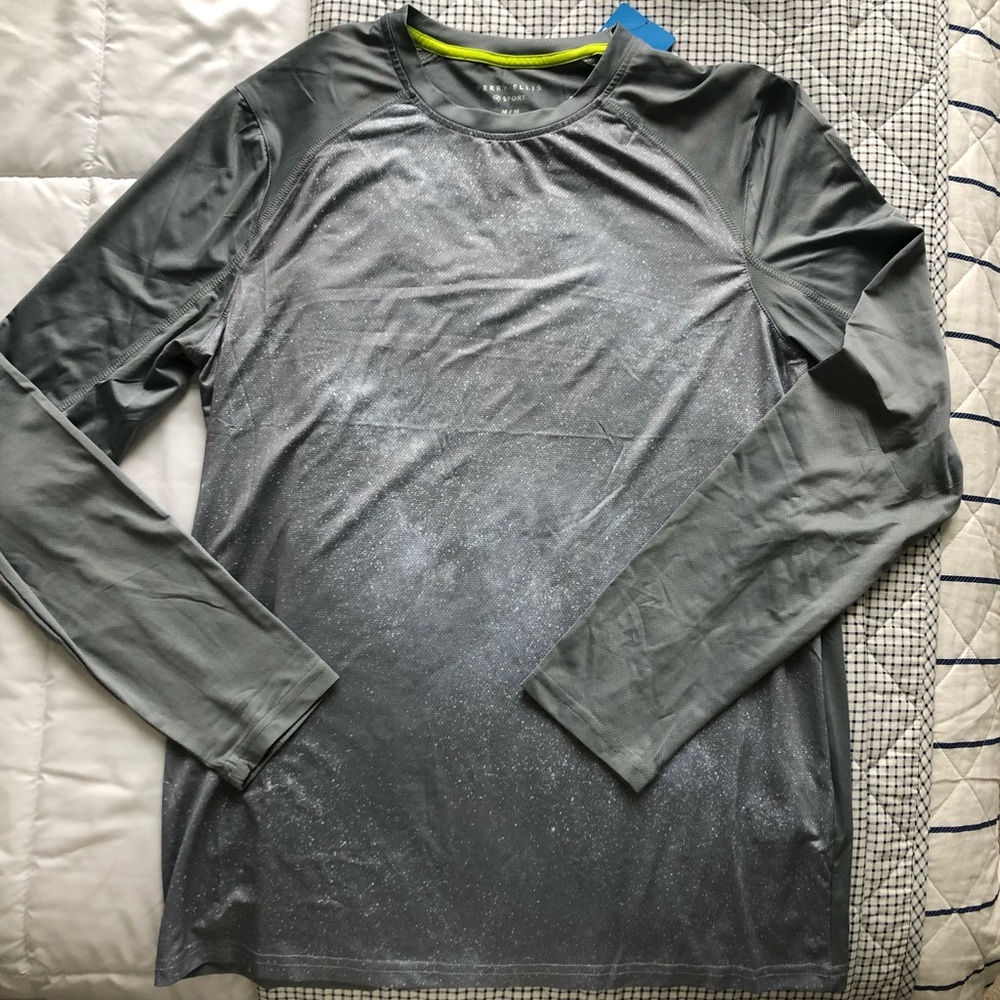 Gray Perry Ellis sport shirt